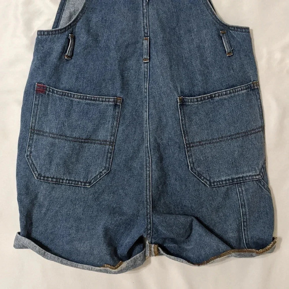 BDG by Urban Outfitters Overall Shorts, Color Blue Size XS-TP - Picture 9 of 13